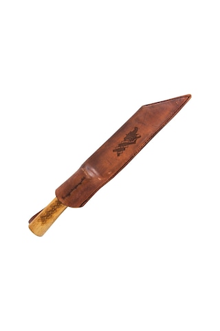 Condor Norse Dragon Seax Kamp Bıçak Kahverengi