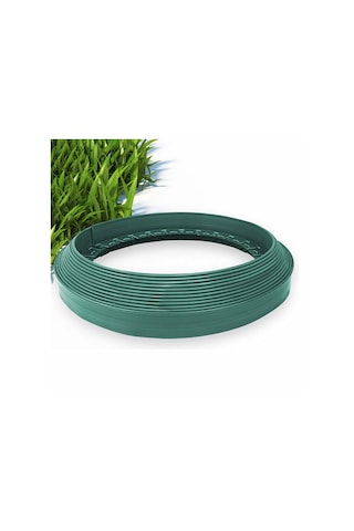 Çim Ayırıcı - Yeşil, Esnek, Dayanıklı Plastik