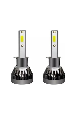 Yeni Nesil Mini Led Zenon H4 Şimşek Etkili Led Zenon H4 Uzun Kısa