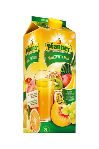 Pfanner 2 Lt C+d+a Ananas-carota Ve Multivitamin Meyve Suyu 2 Li Paket