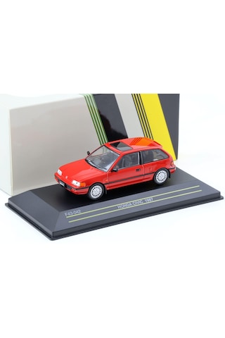 1:43 Ölçek Fırst43 1987 Honda Civic Kırmızı Diecast Metal Minyatür Model Araba 10cm