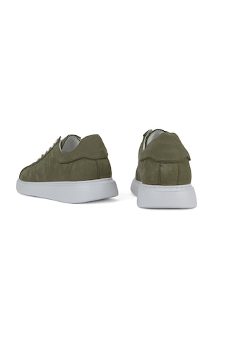 Ziya, Erkek Hakiki Deri Sneaker 1611066z2880 Haki 1611066z2880 610