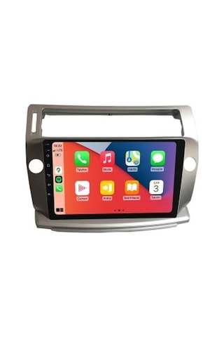 Citroen C4 2005-2010 6gb Ram 128gb Hafıza 8 Çekirdek Carplay Kamera Android Multimedya 9"