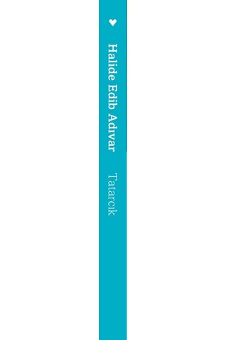 Tatarcık - Halide Edib Adıvar - Can Yayınları