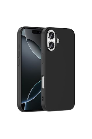Spia Apple İphone 17 İle Uyumlu Kılıf Siyah Lansman Kapak Orijinal Apple İphone 17 İle Uyumlu, Siyah 50 x 22