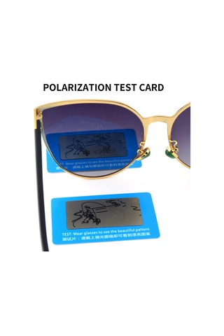 Güneş Gözlükleri Polarize Test Cihazı Balık Deseni Polarize Gözlük Optik Mağaza Profesyonel Laboratuarları Kontrol Edin