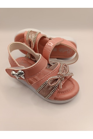 Çocuk Sandalet ,bebek Sandalet , Düğün Ayakkabısı , Kaydırmaz Yazlık Şık Çocuk Ayakkabısı Pudra