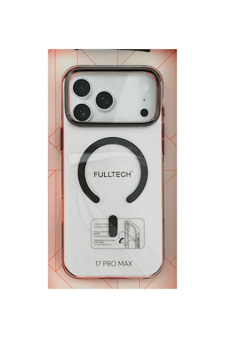 Apple iPhone 17 Pro Max Uyumlu Ftpc3 Magsafe Şarj Destekli Şeffaf Kılıf 51973372