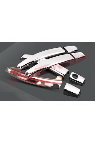 Opel Corsa D Krom Kapı Kolu 2007 Üzeri 4 Kapı Paslanmaz Çelik N11.610