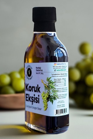 Natureller Koruk Ekşisi Tatlı Ekşi 280 G
