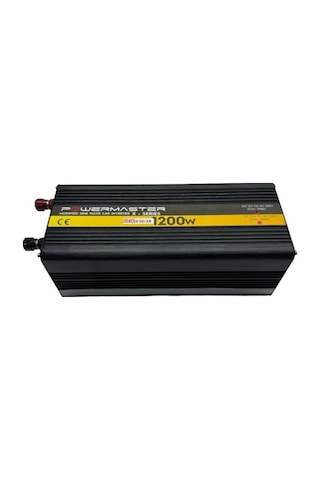 12v Volt 1.2kw 1200w Watt Modifiye Sinus İnverter 220 Çevirici İnvertör Dijital Ekranlı Dönüştürücü