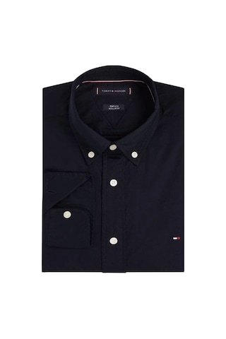 Tommy Hilfiger Erkek Lacivert Core Flex Gömlek Çok Renkli