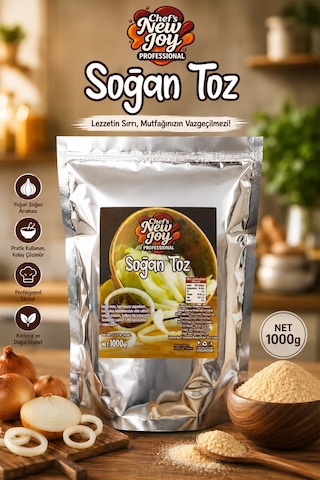 Soğan Toz 1000 Gr Onion Powder Kurutulmuş Doğal Soğan Tozu