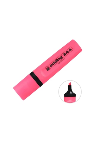 Edding Fosforlu Kalem 344 Pembe