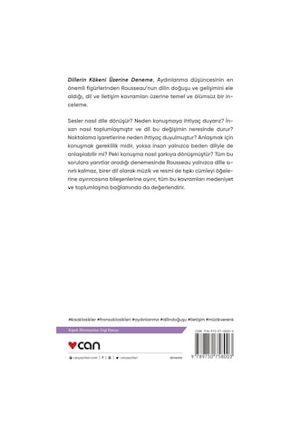 Dillerin Kökeni Üzerine Deneme (551518150)