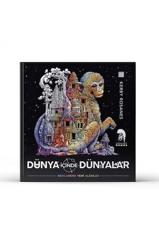 Dünya İçinde Dünyalar - Kerby Rosanes Yetişkinler İçin Mandala