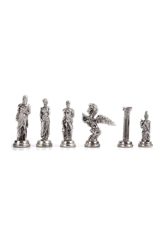Satranç Taşı İsteyene Gifthome Büyük Metal Parlak Pe