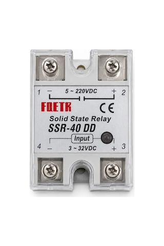 Ssr-40dd 40a Dc-dc Tek Faz Katı Hal Rölesi