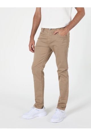 Colin's Straight Fit Düşük Bel Erkek Pantolon CL1049744_Q1.V2_CML Camel