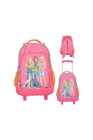 Çekçekli Okul Çantası Pembe
