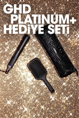 Ghd Platinum+ Profesyonel  Saç Düzleştirici Hediye Seti (Tarak + Isıya Dayanıklı Kılıf)