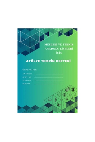 Temrin Defteri Sınıf Paketi - 20 Adet