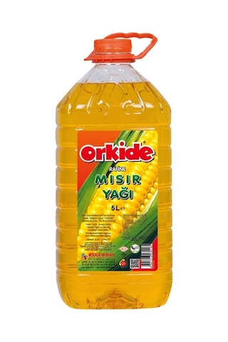 Orkide Mısır Özü Yağı Pet 5 L