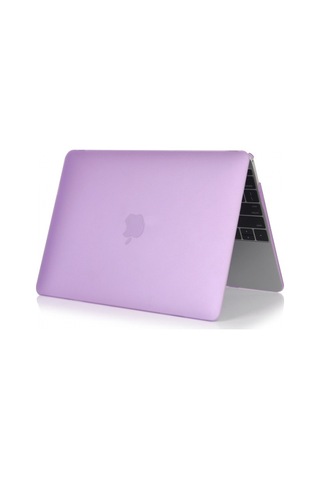 Ally Macbook Pro 13 2020 A2251 A2289 A1706-A1708-A1989-A2159 Kristal Kapak Koruma Kılıf Mor