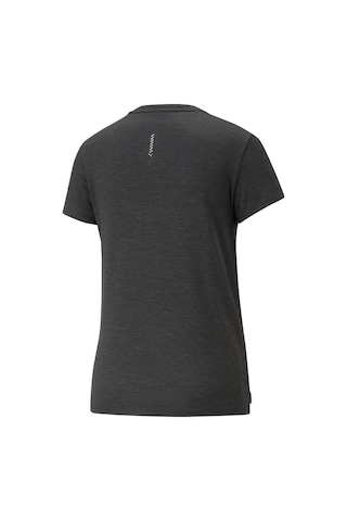Puma Run Favorıte Heather Ss T Siyah Kadın Kısa Kol T Shirt Siyah