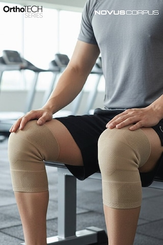 2'li Ortopedik Fitness Spor Dizlik Knee Sleeve Spor Antrenman Destek Gym Ortopedik Dizlik