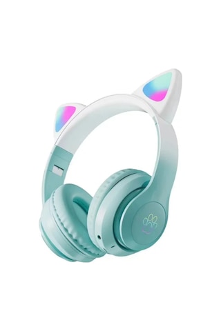 Toygo Kedi Kulaklık Pro 5.3 Akıllı Rgb Led Detaylı Bluetooth Kablosuz Kulaklık Çocuk Oyuncu Yeni