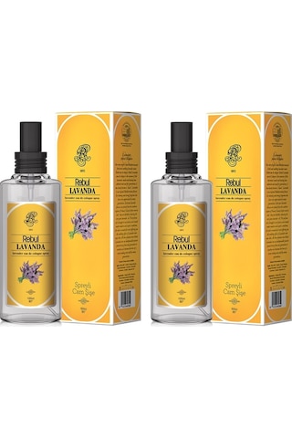 Rebul 80 Derece Lavanda Kolonya Sprey Cam Şişe 100 ML x 2
