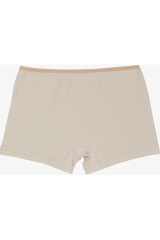 Breeze Kız Çocuk Boxer Kış Temalı Sevimli Ayıcık Baskılı 5-11 Yaş, Bej-bej Bej