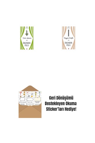 Vali Hanım Ciltli + Neyzen Tevfik Ciltli + Okuma Sticker'ları