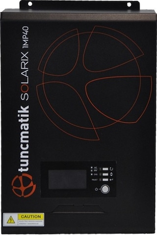 Tunçmatik 1 Kw 40 A Amper Mppt 1000 W Watt Akıllı Inverter 220 Volt Çevirici Invertör Tek Ebat