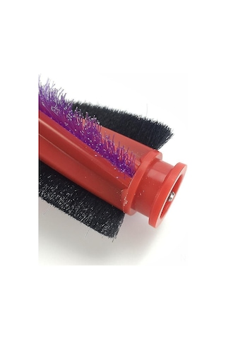 Aubyhe V6 Dc59 Dc62 Sv03 Sv073 İçin Dayanıklı Plastik Tırnaklı Fırça Ve Filtre Seti - Saç Sarılmasını Önleyen Yeni Tasarım - Mor+kırmızı+siyah