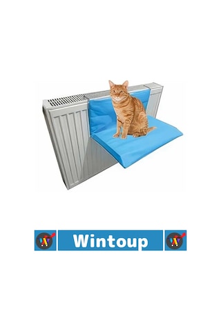 Kediyatağı Konforlu Yumuşak Rahat Kumaş Pratik Sağlam Kalorifer Askılı Şık 45x32x3 Cm Kedi Yatağı