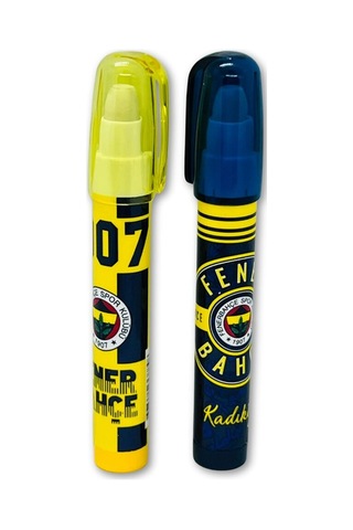 Fenerbahçe Lisanslı 8 Parça Kırtasiye Seti Fenerbahçeli Kalem, Fb Taraftar Okul Ve Öğrenci Seti - Bgafbset001