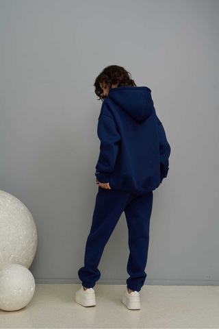 Mai Collection Mai Studios Co. Minimal Baskı Lacivert Eşofman Takım Lacıvert