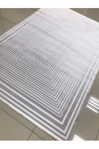 Merinos Halı Arden 72821 096 Serisi Akrilik Salon Oturma Yatak Odası Halısı Gri Krem