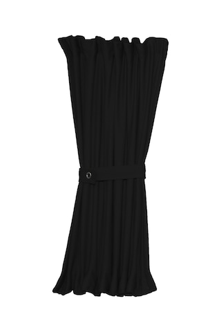 Pandami Volkswagen Transporter Caravelle T5/t6/t7 Uzun Şase 2003-2022 Uyumlu Siyah Raylı Oto Perde Takımı