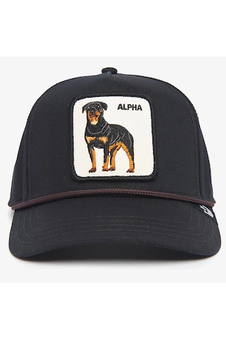 Goorın Bros Goorin Boris Alpha Dog 100 Trucker Cap Unisex Şapka Siyah