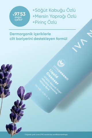 Iva Natura Organik Sertifikalı Yüz Temizleme Jeli 350 ML