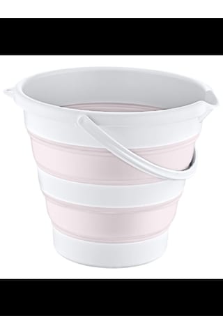 Magic Katlanır Kova 6 L Pembe - Beyaz Beyaz - Çok Renkli