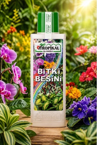 Ozn-tropikal 4 Farklı Bitki Ve Çiçek Bakım Besini 20 X 225 Ml