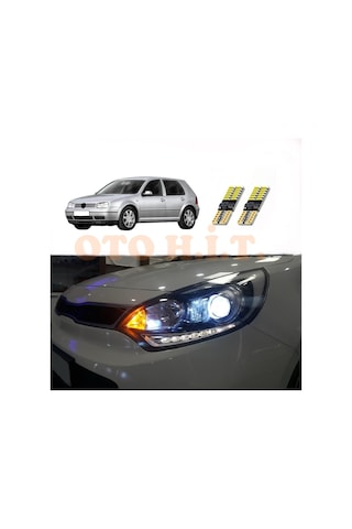 Volkswagen Golf 4 Uyumlu Park Ampulü Beyaz Led Aydınlatma Ampulü Canbus'li