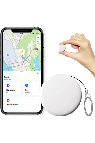 Apple Uyumlu iOS Akıllı Takip Cihazı Airtag Gps  Android Bul Uygulama Taşınabilir Takip Cihazı Fultech