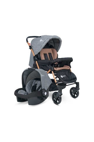 Lia Bebek 4 Baby Çift Yönlü Travel Sistem Bebek Arabası + Ayak Örtüsü İlkadım Bebe
