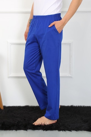 Akbeniz Erkek Pamuk Saks Tek Alt Pijama 27495 Saks Saks Mavi