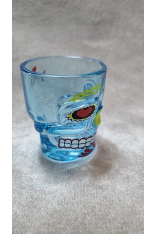 Kuru Kafa Shot Bardak Mavi